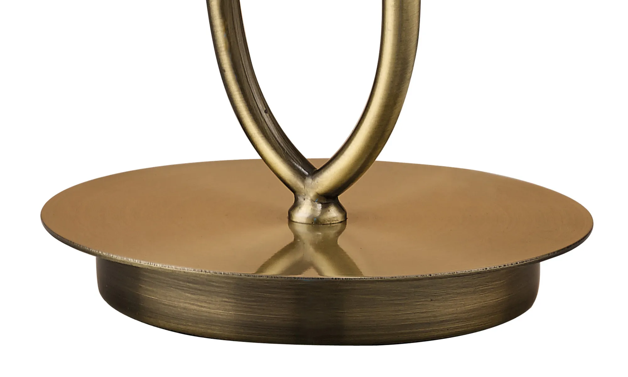 Loewe AB 47cm 1 Light Table Lamp M4637AB/SB  Mantra Loewe Antique Brass-Soft Bronze